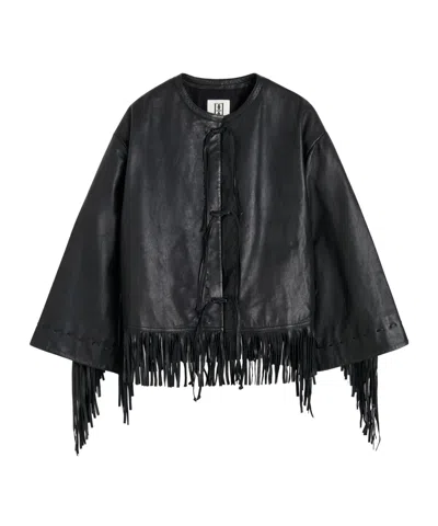 BY MALENE BIRGER ZOENA LEATHER JACKET