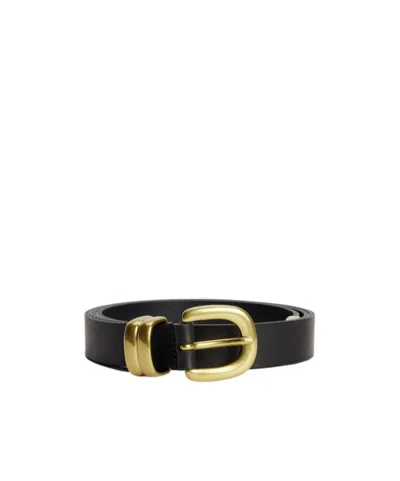 By Malene Birger Zoilo Belt In Black  