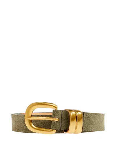 By Malene Birger Zoilo Buckle Belt In Brown