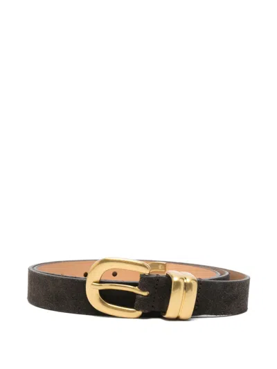 By Malene Birger Zoilo Buckled Belt In Brown