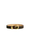 By Malene Birger Zoilo Buckled Belt In Black