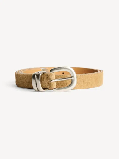By Malene Birger Zoilo Leather Belt In Brown
