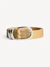 By Malene Birger Zoira Leather Belt In Brown