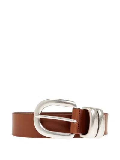 By Malene Birger Zoira Leather Belt In Pattern