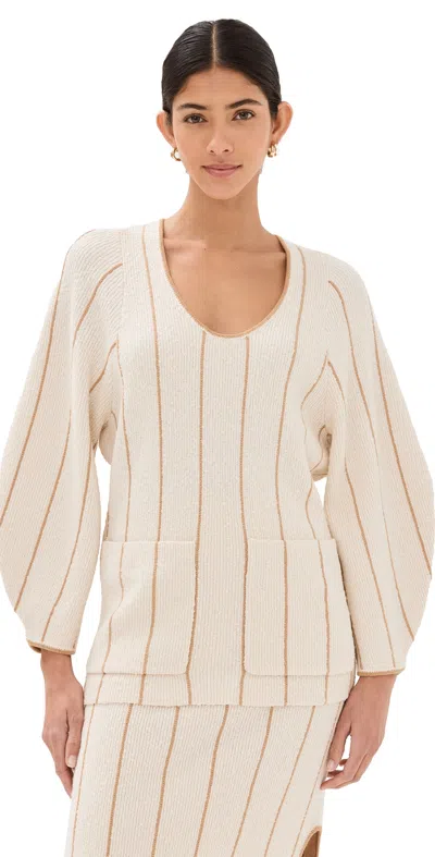 By Malene Birger Zoita Sweater Oyster Gray