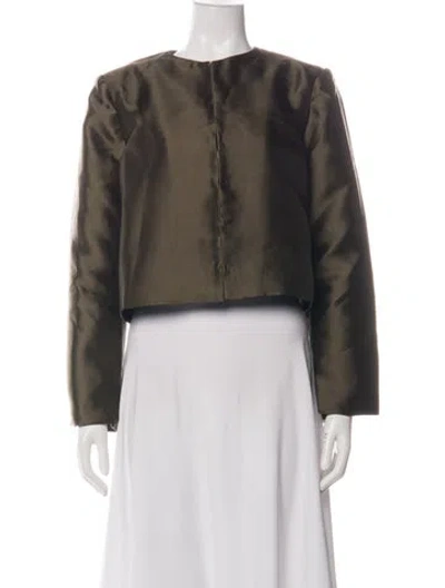 Pre-owned By Malina Jacket In Green