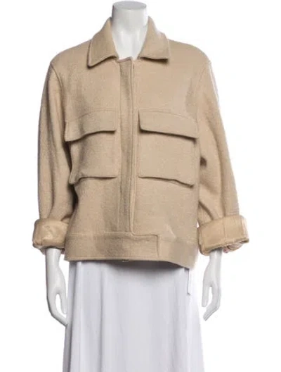 Pre-owned By Malina Jacket In Neutral