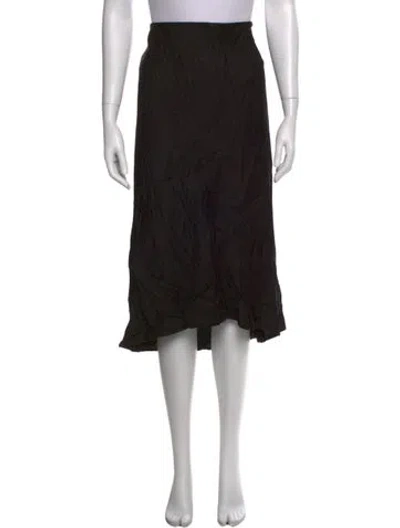 Pre-owned By Malina Midi Length Skirt In Black