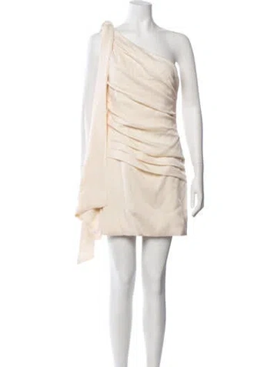 Pre-owned By Malina Vintage Mini Dress W/ Tags In Neutrals