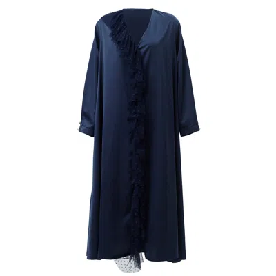 By Moumi Women's Icefall Kaftan Blue
