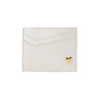 By Nataly Mendez Women's Card Holder In Silver