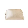 By Nataly Mendez Women's Cosmetic Bag In Gold In Gold