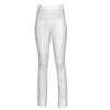 By Noa Rawitz Women's Shirred Mesh Tight Long Pants- White In White