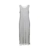 By Noa Rawitz Women's The Urania Sleeveless Maxi Dress- Silver In Silver