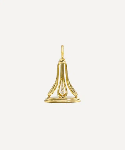By Pariah 14ct Gold Amara Bell Pendant