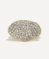 By Pariah 14ct Gold Diamond Cluster Ring In Gold