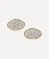 By Pariah 14ct Gold Diamond Cluster Stud Earrings In Gold