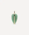By Pariah 14ct Gold Large Pebble Aventurine Pendant