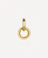 By Pariah 14ct Gold Double Diamond Connector Link In Gold