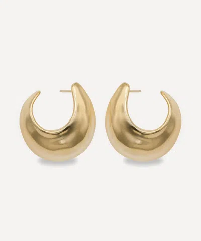 By Pariah 14ct Gold-plated Vermeil Silver Sabine Medium Hoop Earrings