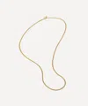 By Pariah 14ct Gold Long Belcher Chain Necklace In Gold