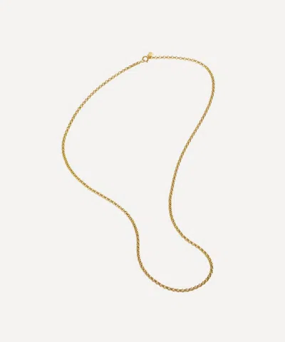 BY PARIAH BY PARIAH 14CT GOLD XL BELCHER CHAIN NECKLACE