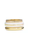 By Pariah Set Of 3 Stack Rings In Gold