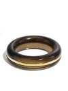 By Pariah Essential Stacking Ring In Brown
