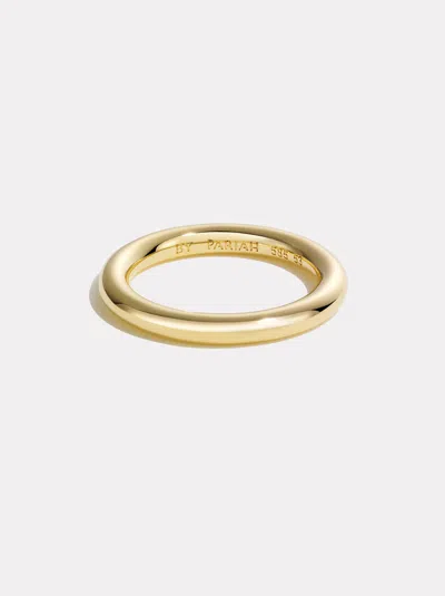 By Pariah 3mm Gold Hollow Ring