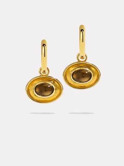 By Pariah Aurelia Hoops In Metallic