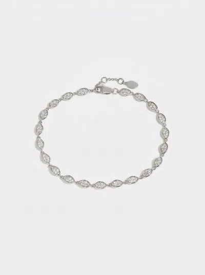By Pariah Cluster Diamond Bracelet In Green