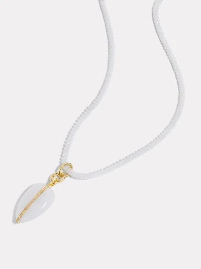 By Pariah Diamond Aura Necklace | White Jasper