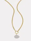 By Pariah Diamond Cluster  Collector Necklace — 3.5 Mm — 45 Cm | Gold