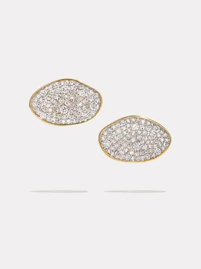 By Pariah Diamond Cluster Stud Earrings