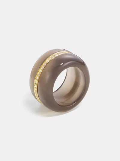 By Pariah Diamond Pebble Cocktail Ring