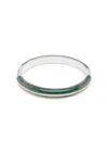 By Pariah Essential Stacking Agate Bracelet In Green