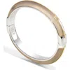 By Pariah Essentials Stacking Bangle In Grey Agate
