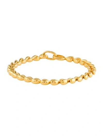 Pre-owned By Pariah Fishbone Link Bracelet, 6.75" In Multi