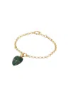 By Pariah Hearstone Diamond Pendant Heavy Collector Bracelet