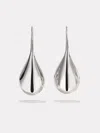 By Pariah Large Drop Earrings | Sterling Silver In Silver