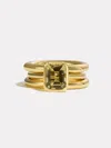 By Pariah Lumen Stack | Champagne Quartz In Gold