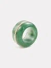 By Pariah Pebble Cocktail Ring In Multi