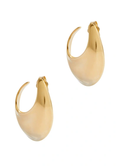 By Pariah Sabine 14kt Gold Vermeil Hoop Earrings