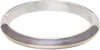 By Pariah Silver & Gray Essential Stacking Small Bracelet In Grey