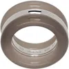 By Pariah Silver & Gray Stone Trilogy Stack Ring Set In Grey