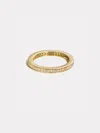 By Pariah Single Line Diamond Pinky Ring