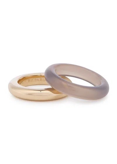 BY PARIAH BY PARIAH STACK PINKY RINGS
