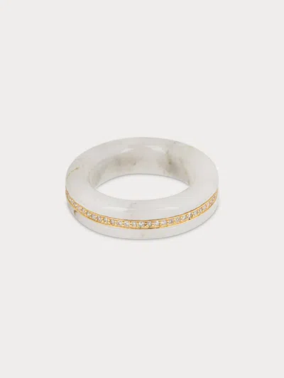 By Pariah Stone Linings Ring In Metallic