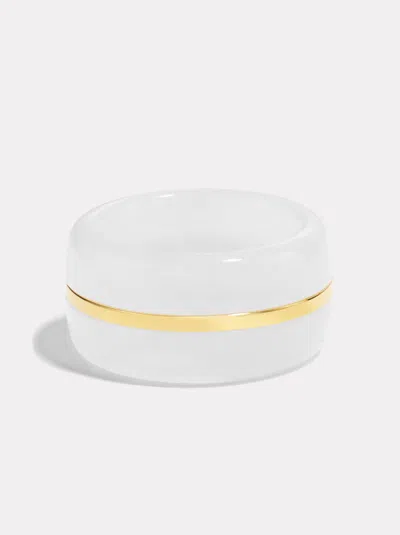 By Pariah The Essential Wide Ring | Gold & White Jasper