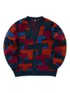 By Parra Abstract-pattern Button Cardigan In Multi
